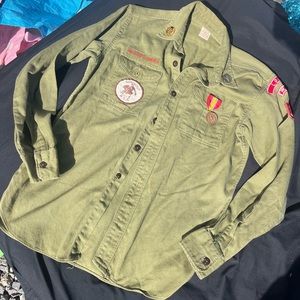 ✨Vintage Boys Scouts Uniform Shirt